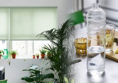 Fra plastikflaske til  stila® gardin