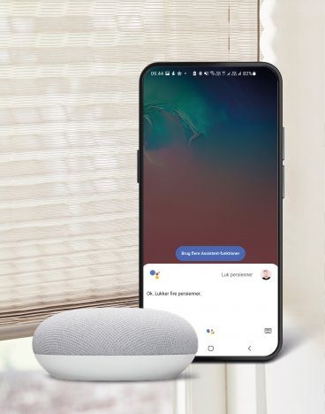 Elektriske Smart Home gardiner | App- og stemmestyring | www.stila.dk