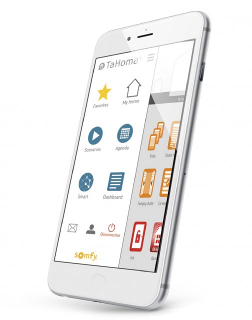 TaHoma® app-styring